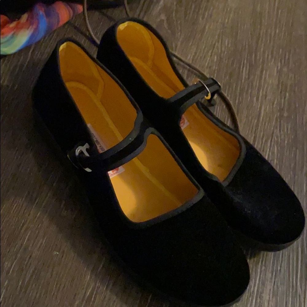Black Buckle Shoes